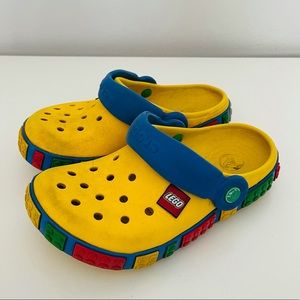 Yellow Lego Crocs Kids Boys 1